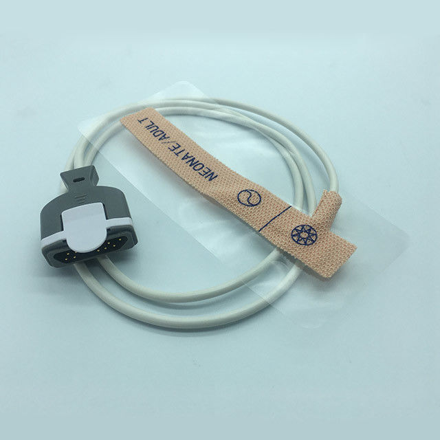 Medical Accessory  Neonatal Spo2 Adhesive Sensor 0.9metre Medical TPU Adult Spo2 Sensor